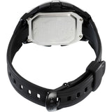 Casio Wave Ceptor LCD digital watch with black resin strap, imported from the UK