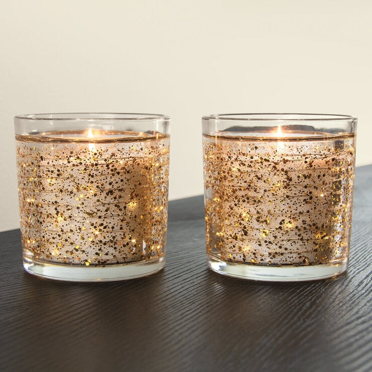 Avaria LED-Kerzen, 2er-Pack, Farbe: Granatapfel Gilded Bay