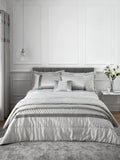 Catherine Lansfield Kissen silbernes Pailletten-Cluster, UK-Version