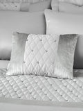 Catherine Lansfield Kissen silbernes Pailletten-Cluster, UK-Version