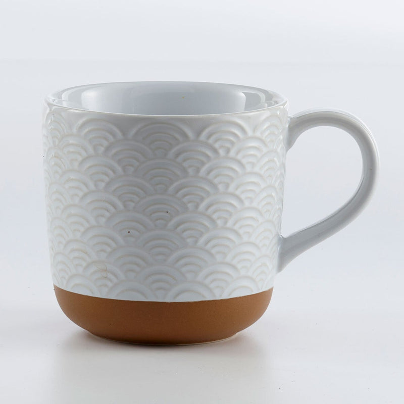 Mesa Ceramic Mug Set, 350ml, 6 Pack
