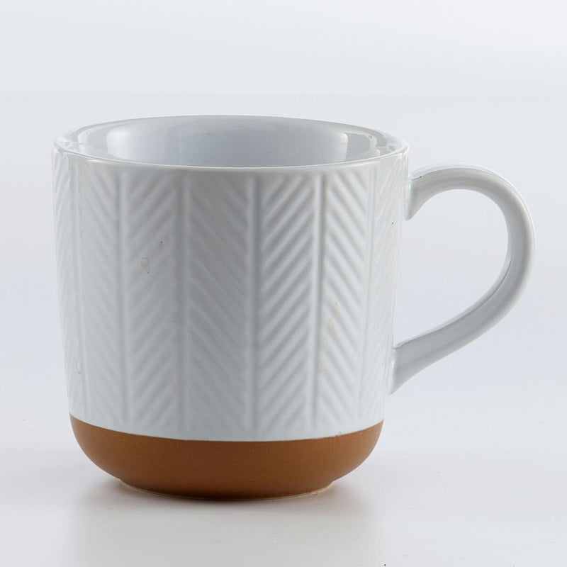 Mesa Ceramic Mug Set, 350ml, 6 Pack