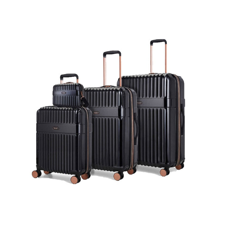 Rock Selene 4 piece hardside luggage set, imported from the UK