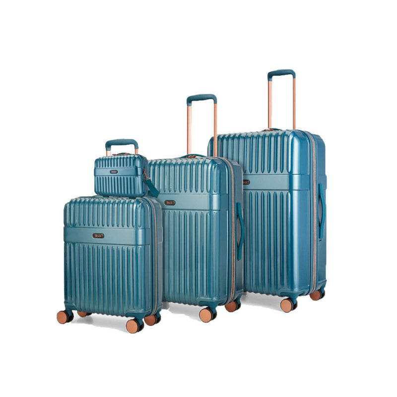 Rock Selene 4 piece hardside luggage set, imported from the UK