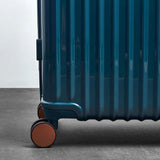 Rock luggage set blue 4 piece - British product