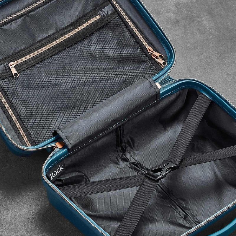 Rock Selene 4 piece hardside luggage set, imported from the UK