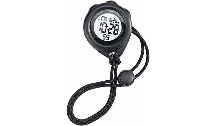 Peers Hardy Kid's Black Fabric Strap Sports StopWatch GOODS Argos