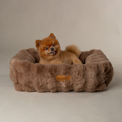 Costco UK Scruffs Alpine Box Medium Pet Bed Taupe 60 x 50cm- Buy online at McGrocer