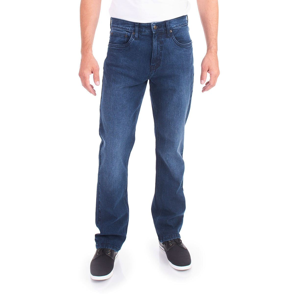Urban Star Men's Relaxed Fit Jeans Ink Blue waist 30-40 length 30-34 (British brand)