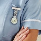 Sekonda nurses fob watch cream dial, UK version