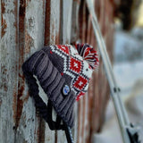 Superbobble reflective Nordic knit bobble hat - British product