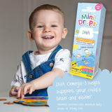 Natures Aid Mini Drops DHA Omega-3 for Infants & Children   50ml GOODS M&S   