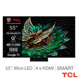 TCL 55Q9BK8 55 Inch Mini Led 144 Hz TV GOODS Costco UK