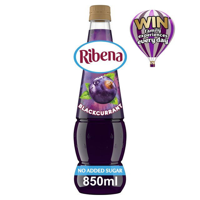 Ribena Light Blackcurrant No Added Sugar Squash   850ml GOODS M&S   