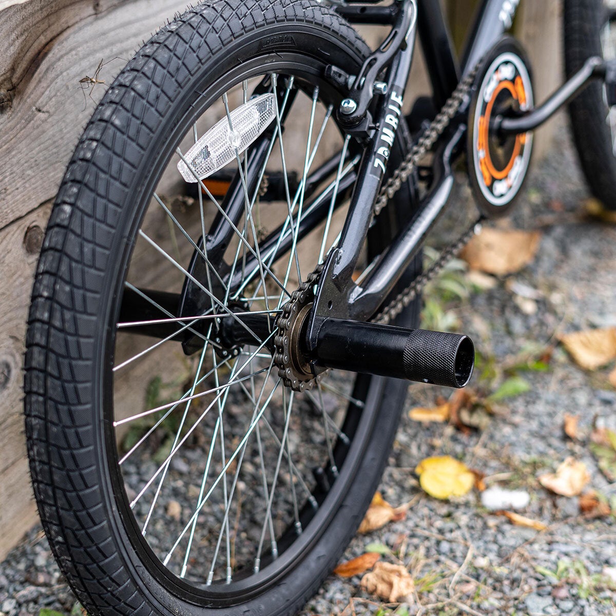 Zombie BMX bike grey 20-inch wheel (British brand)