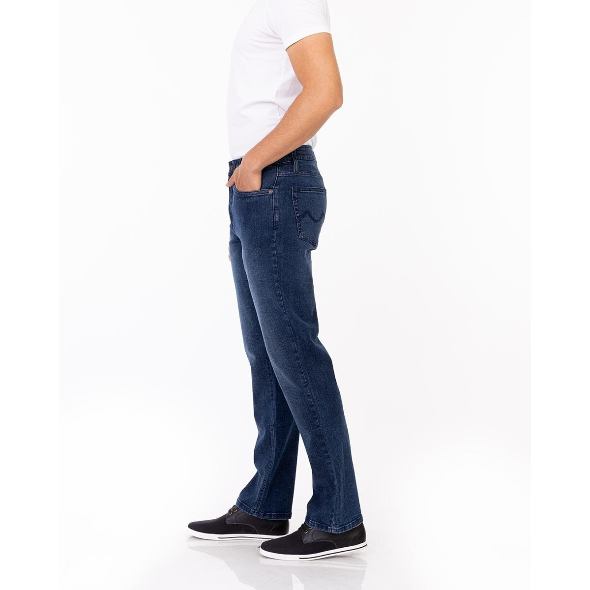 Urban Star Men's Relaxed Fit Jeans Ink Blue waist 30-40 length 30-34 (British brand)