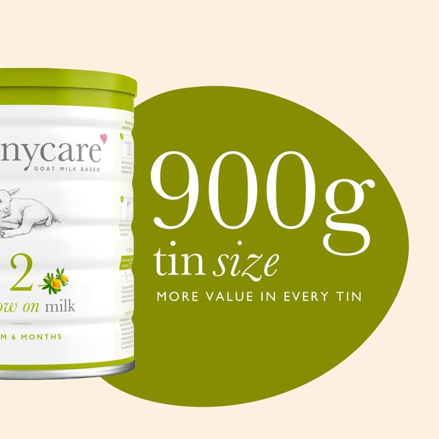 Nannycare 2 Follow on Goat Milk based Powder 6 mths+   900g