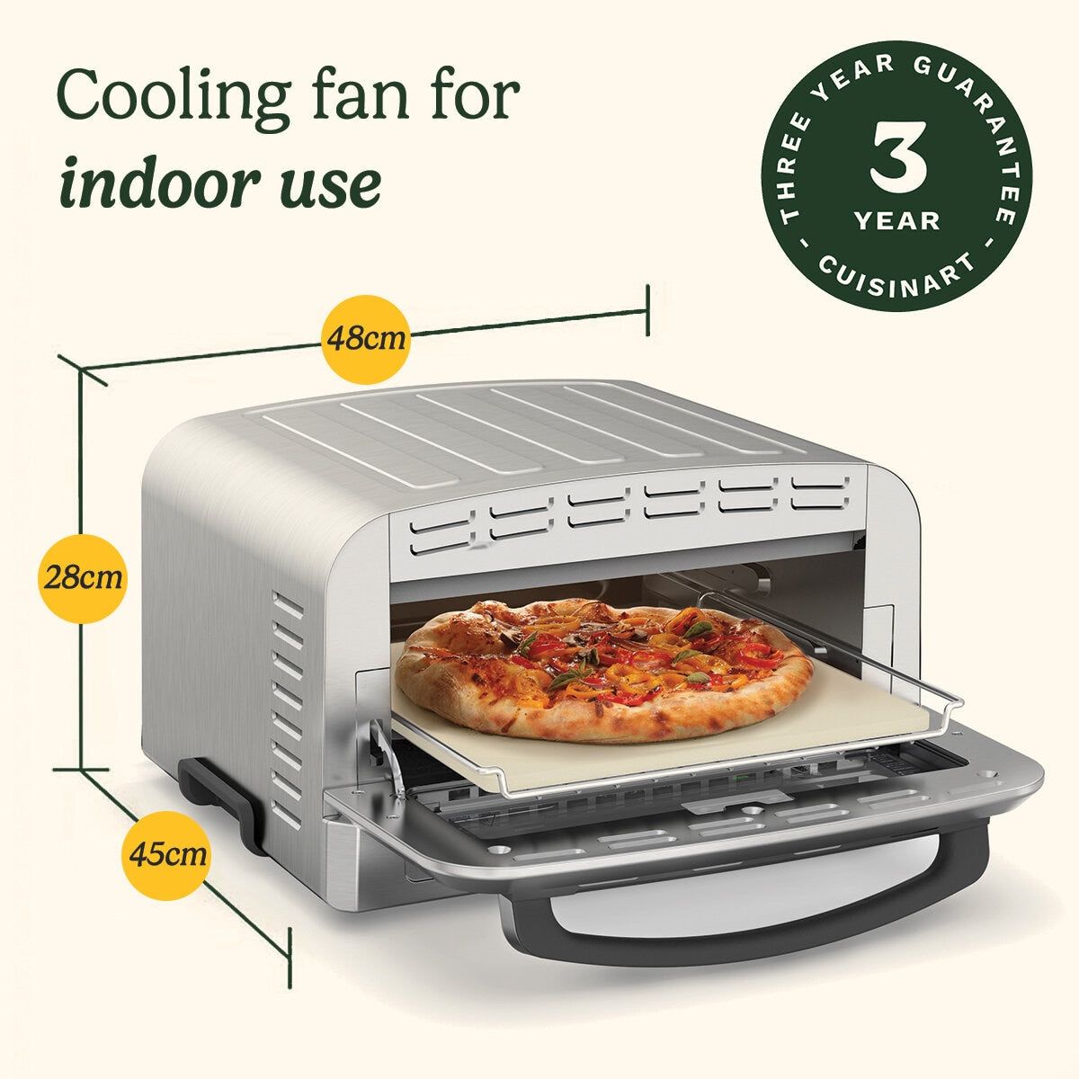 Cuisinart Pizza Oven, CPZ120U GOODS Costco UK