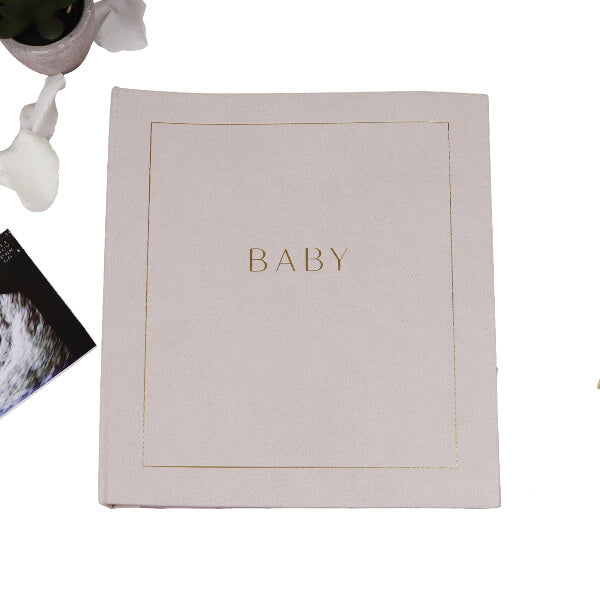 Myga baby journal gender-neutral keepsake, UK version
