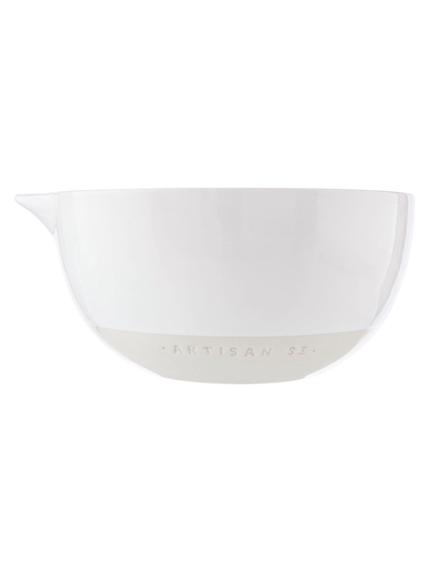 Bol mélangeur blanc Artisan Street de 20 cm - Produit britannique
