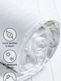 Duck feather and down 13.5 tog all season duvet - British product