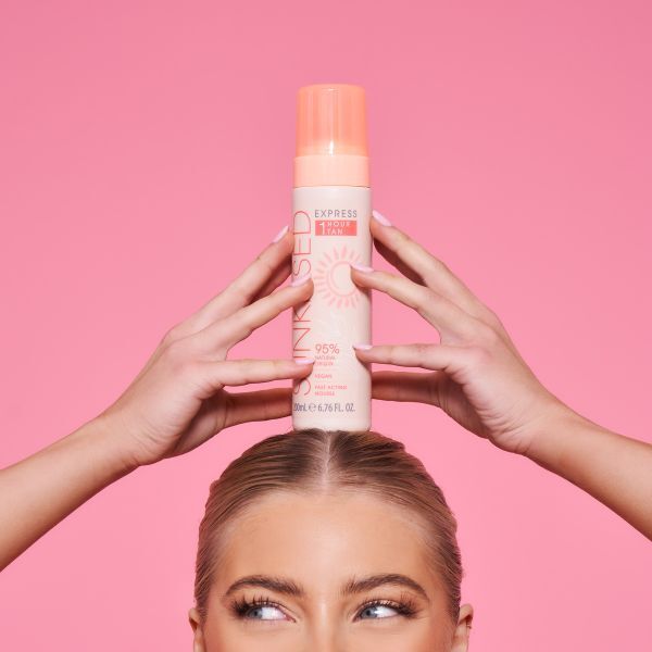 Sunkissed self tan mousse and mitt bundle, express formula (British brand)