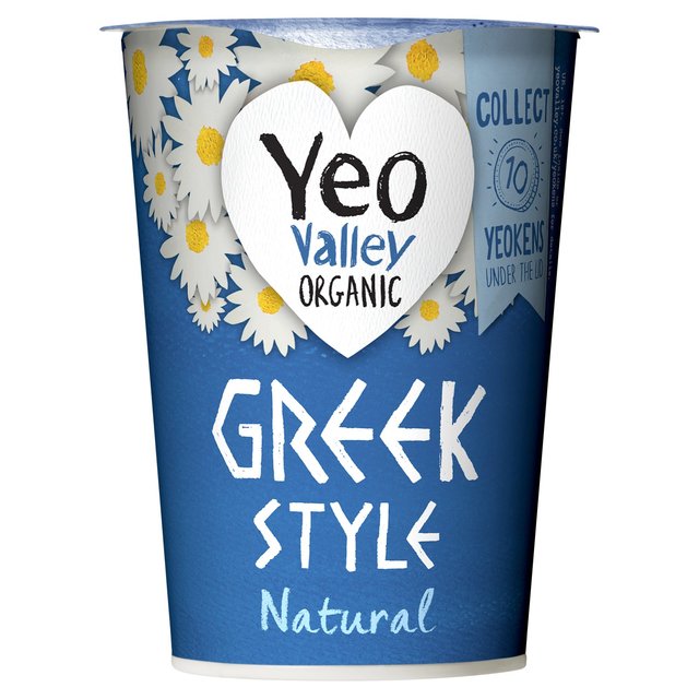 Yeo Valley Organic Greek Style Natural Yoghurt   450g GOODS M&S   