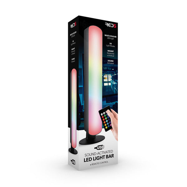 RED5 USB Powered Sound Reactive LED Light Bar GOODS Superdrug   