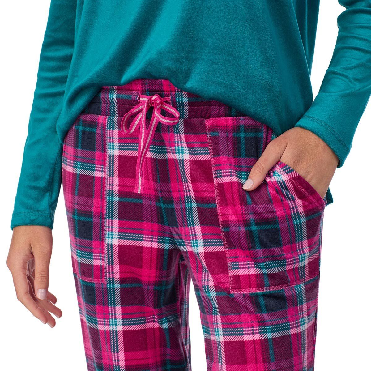 Jane & Bleecker Women's Silky Plush Pyjama Set GOODS Costco UK