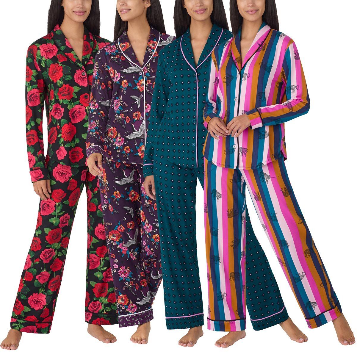 Room Service Ladies Notch Collar PJ Set GOODS Costco UK