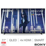 Sony Bravia 8 K77XR80PU 77 Inch 4K OLED Smart Google TV GOODS Costco UK