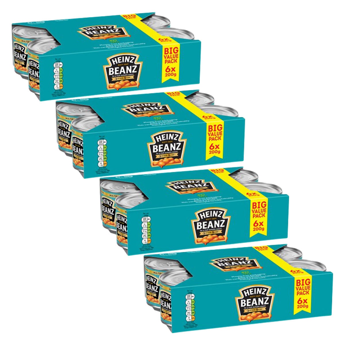 Baked Beans in Tomato Sauce Multipack 24 x 200g