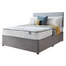 Silentnight Divan Bed Set Grey Kingsize (British brand)