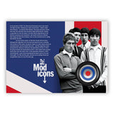 Royal Mail The Who Mod Icons medal cover (British brand)