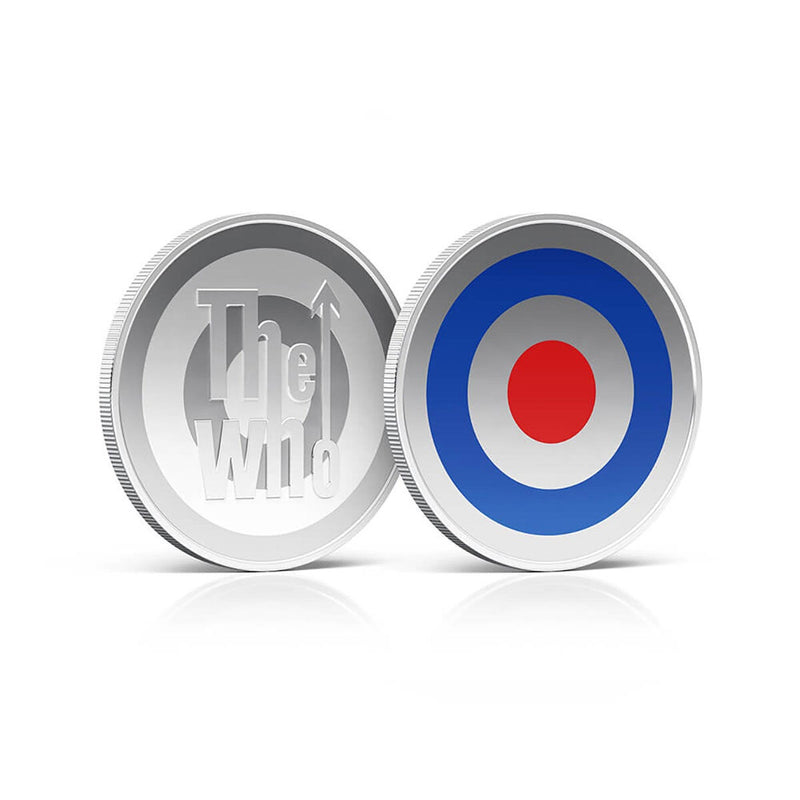 Royal Mail The Who Mod Icons medal cover (British brand)