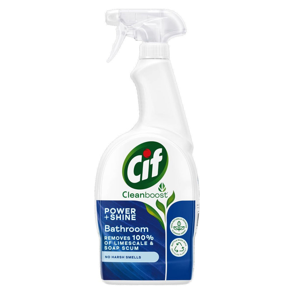 Cif Power and Shine Bathroom Spray, 3 x 700ml