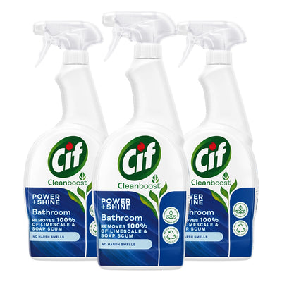 Cif Power & Shine Badreiniger-Spray 3 x 700ml