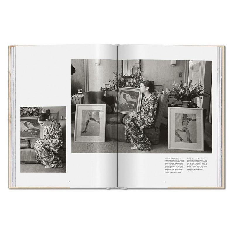 Barbra Streisand photography book hardback cover, UK version