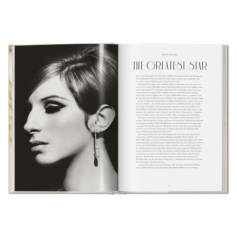 Barbra Streisand photography book hardback cover, UK version