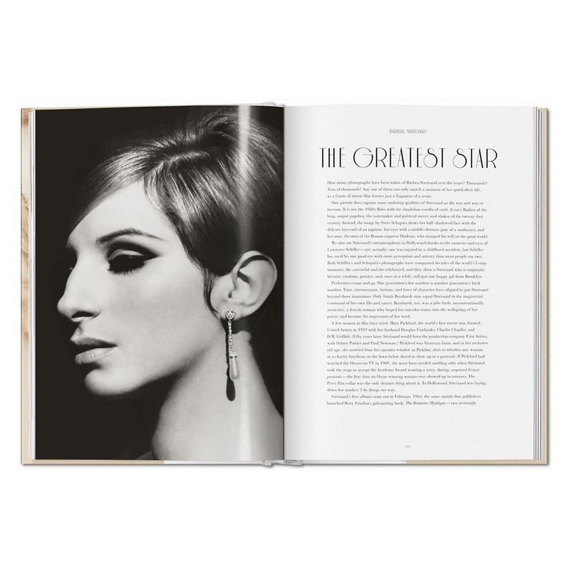 Barbra Streisand photography book hardback cover, UK version