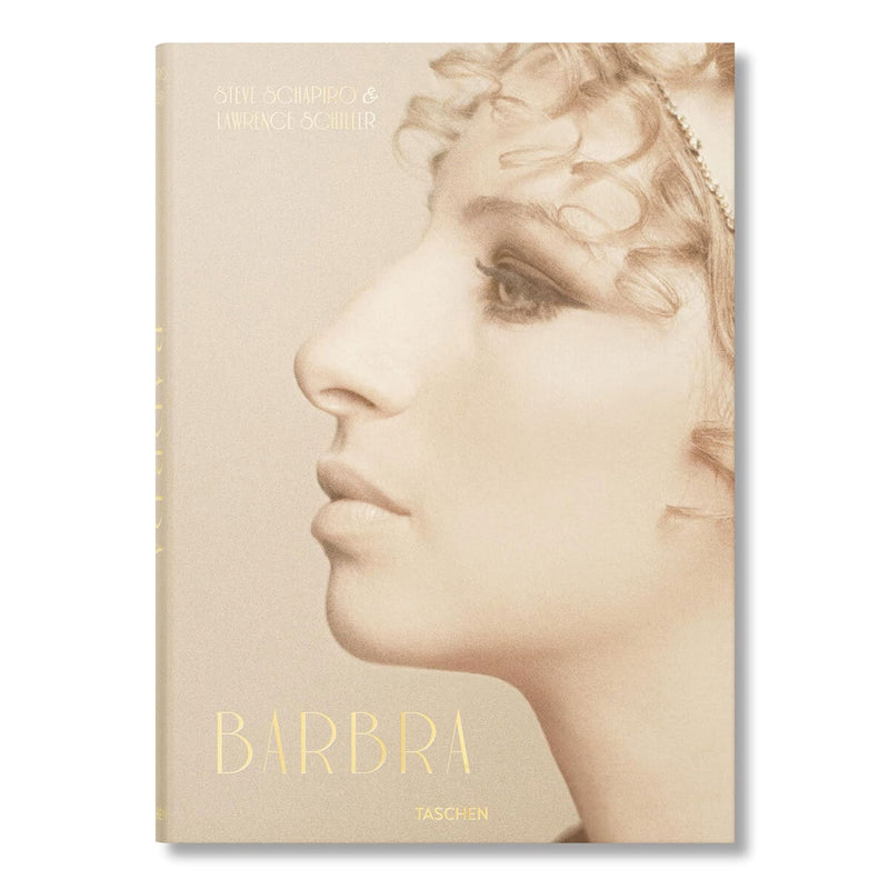 Barbra Streisand photography book hardback cover, UK version