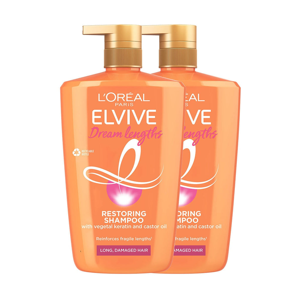 L'oreal Elvive Dream Lengths Shampoo, 2 x 1L