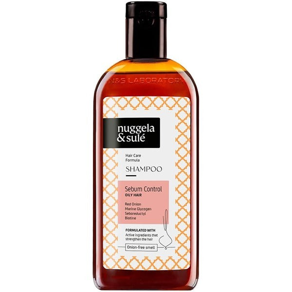 Nuggela & Sule sebum control shampoo red onion 250 ml, imported from the UK