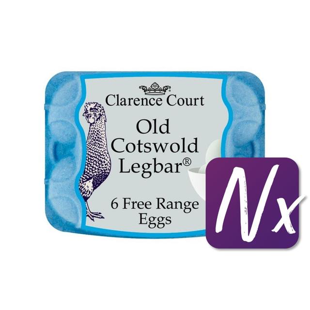 Clarence Court Cotswold Legbar Free Range Blue Assorted Eggs   6 per pack GOODS M&S   