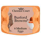 Clarence Court Burford Brown Medium Free Range Eggs   6 per pack GOODS M&S   