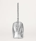 LOEWE medium metallic leather Flamenco purse, imported from the UK