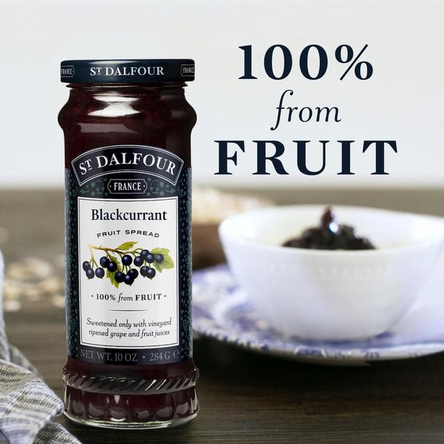 St Dalfour Blackcurrant Jam   284g