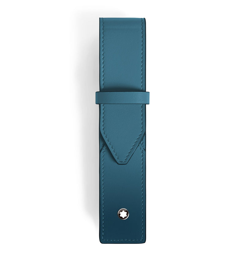 Montblanc leather pen pouch ombré colourway, imported from the UK