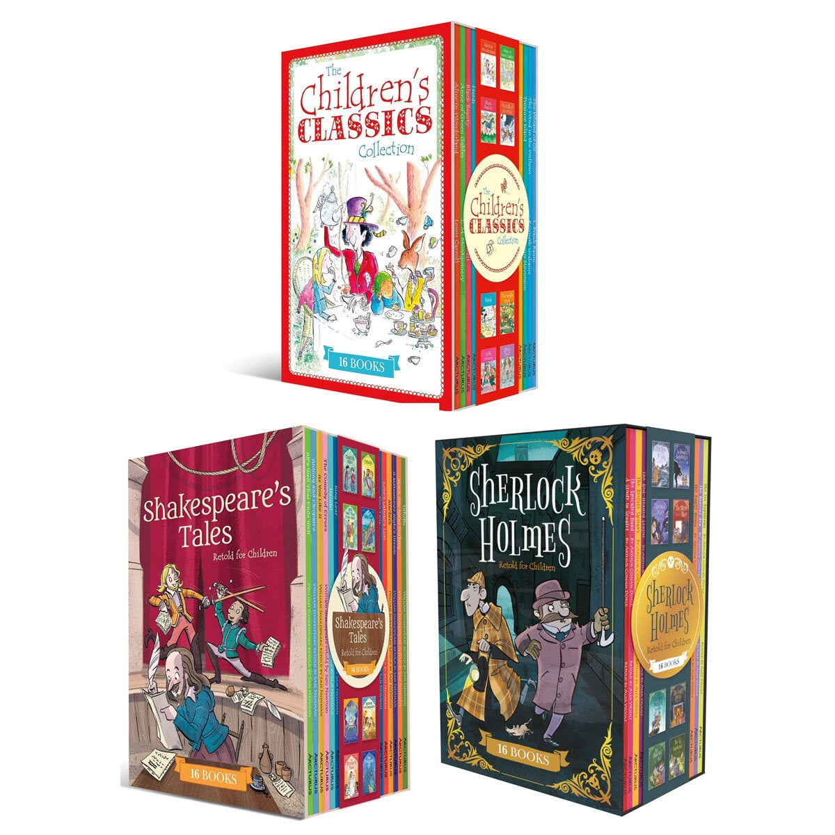 Classic Collections 16-book box set, UK version