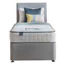 Silentnight Single Divan Bed Grey (British brand)